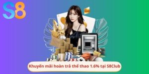 khuyến mãi hoàn trả thể thao 1.6%